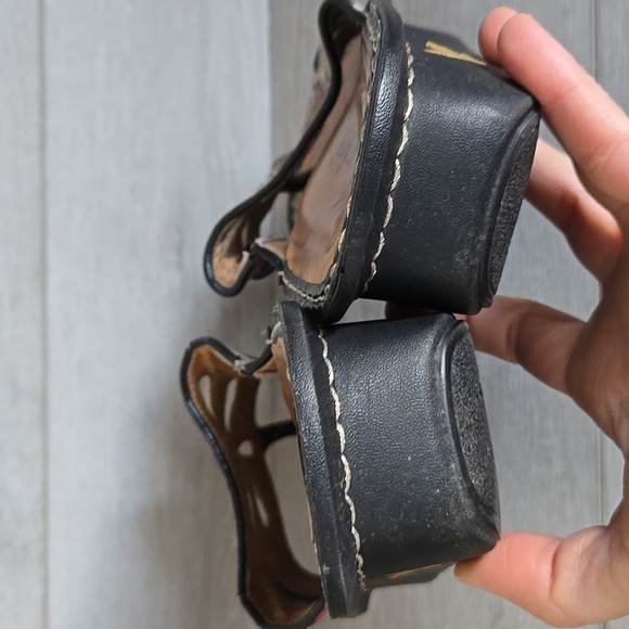 Alegria Women's Floral Slide Sandals - Black and Pink Platform Sz 38/8-8.5 - Picture 6 of 15